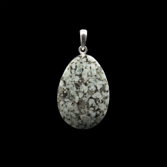 Julier granite pendant - handmade