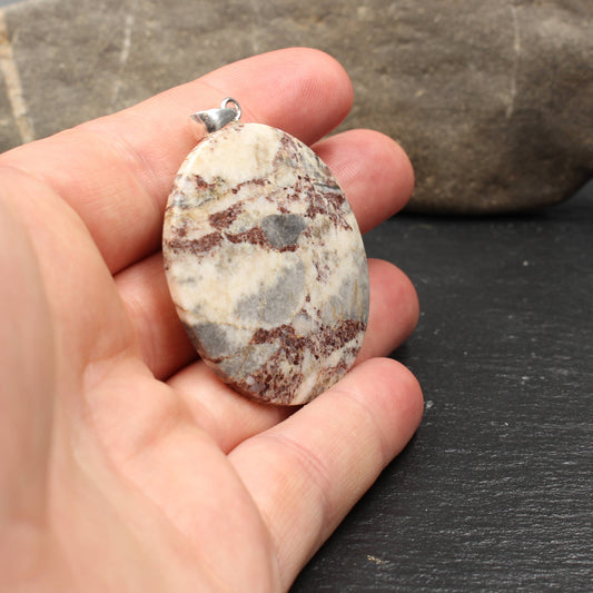 Austrian Conglomerate Pendant - Handmade in Germany