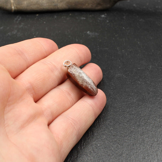 Rhein Achat Anhänger - Handarbeit