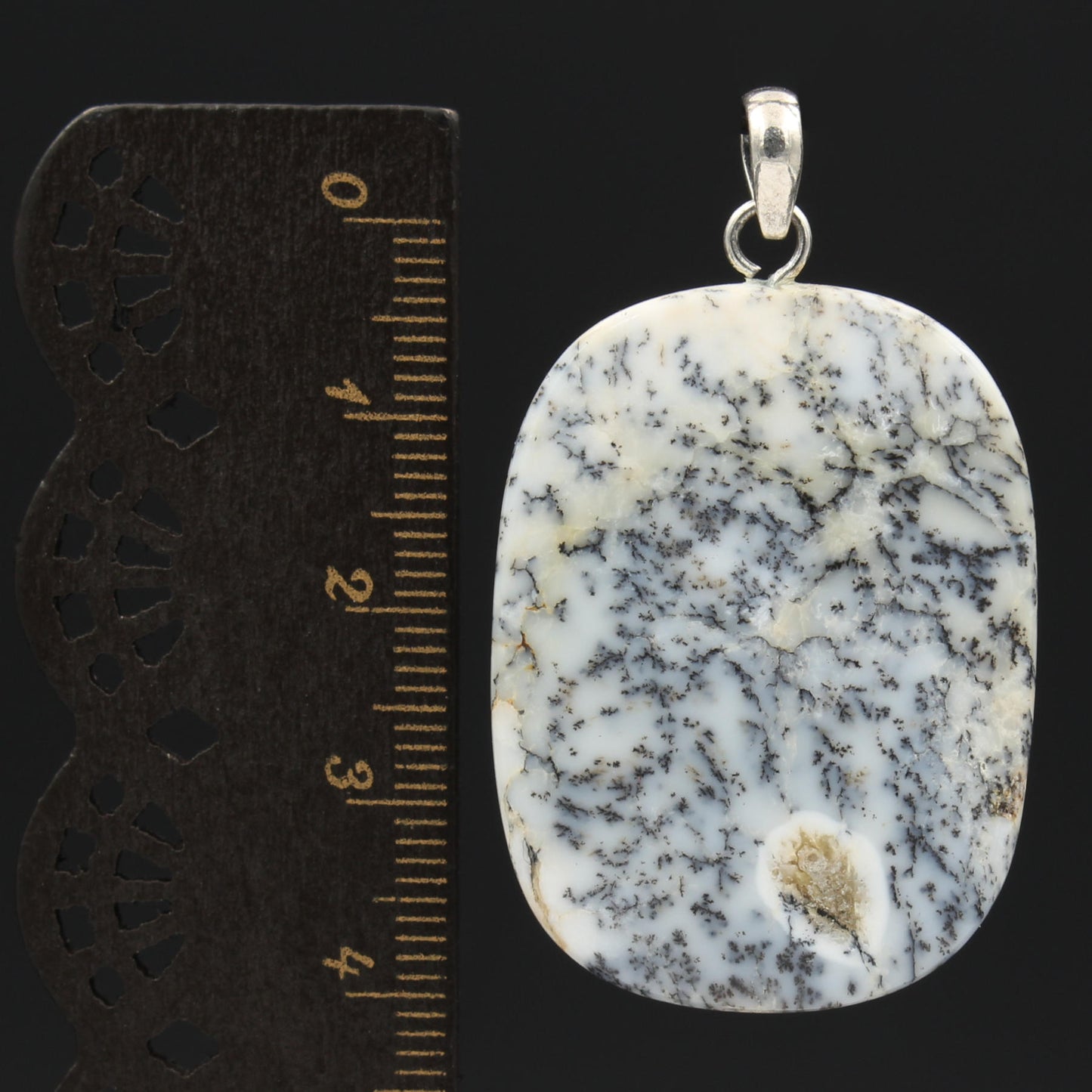Dendritenopal Anhänger - Unikat 1 - Größe