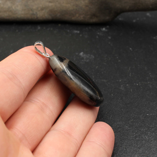 Rhein Quarz Anhänger - Unikat 7