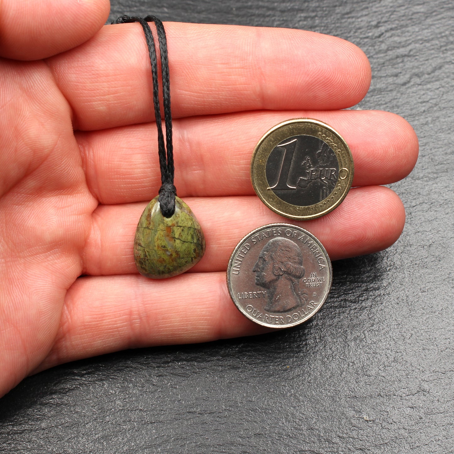 Schottischer Lewisian Gneis Anhänger - Handarbeit