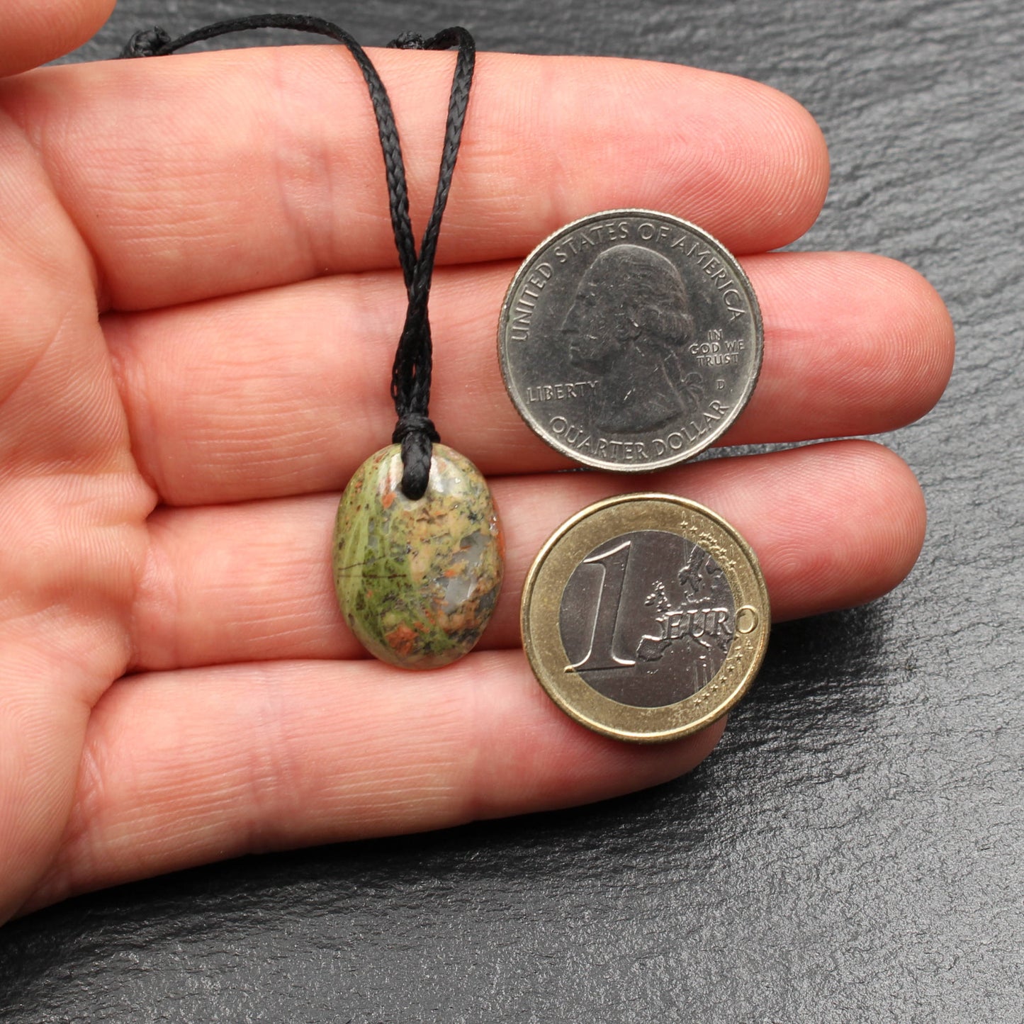 Scottish Lewisian Gneiss Pendant - Handmade