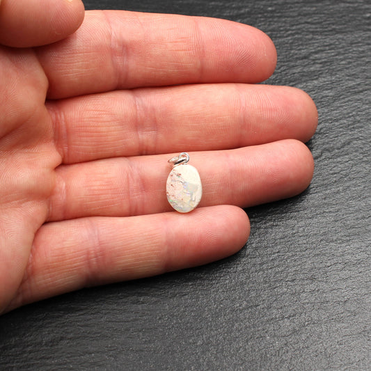 Australischer Opal Anhänger - Handarbeit aus Deutschland