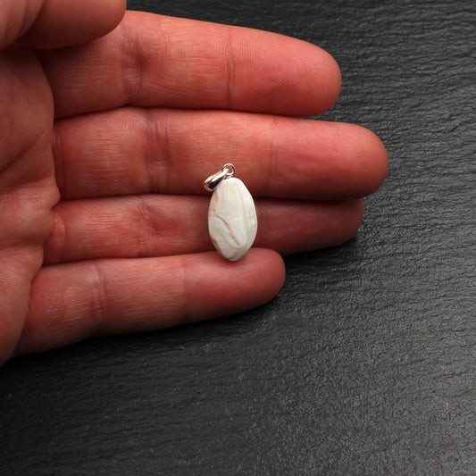 Australischer Opal Anhänger - Handarbeit aus Deutschland