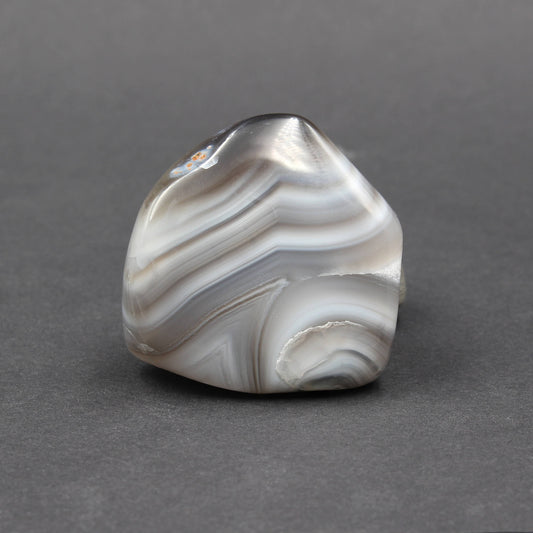 Polished Botswana Agate - Made in Germany