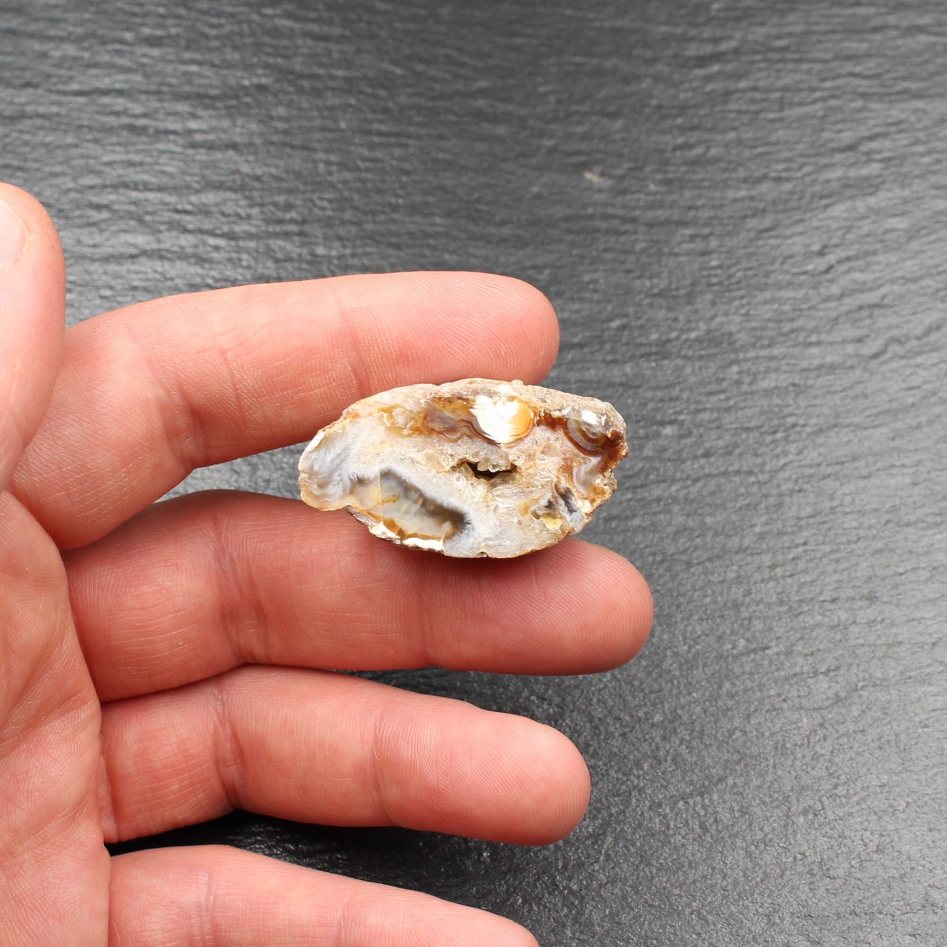 Achat Geode / Druse - Handarbeit