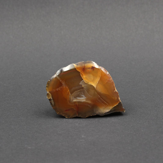 Polished agate from Saxony - handmade