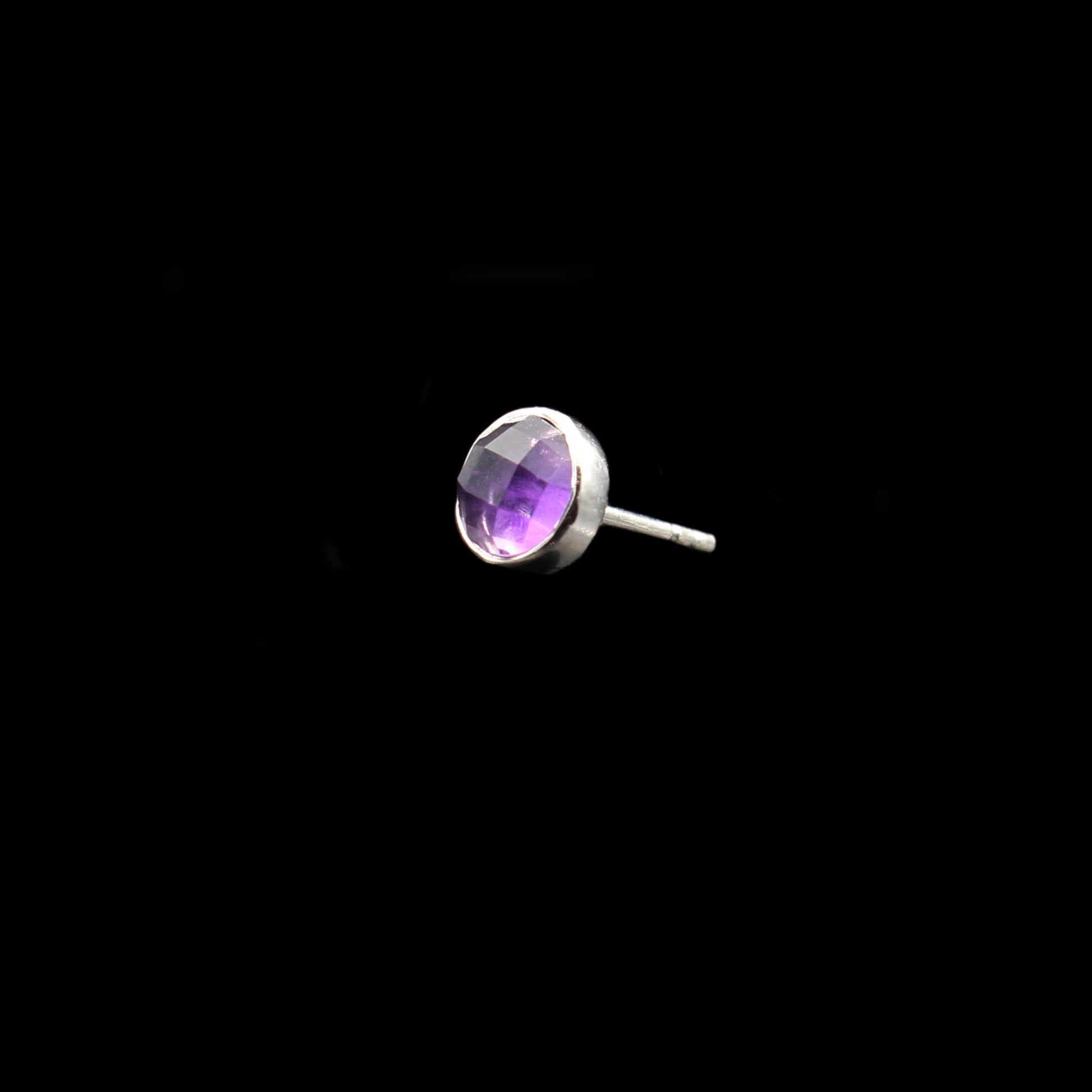Amethyst Silber Ohrstecker