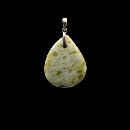 Schottischer Iona Marmor Anhänger - Handarbeit