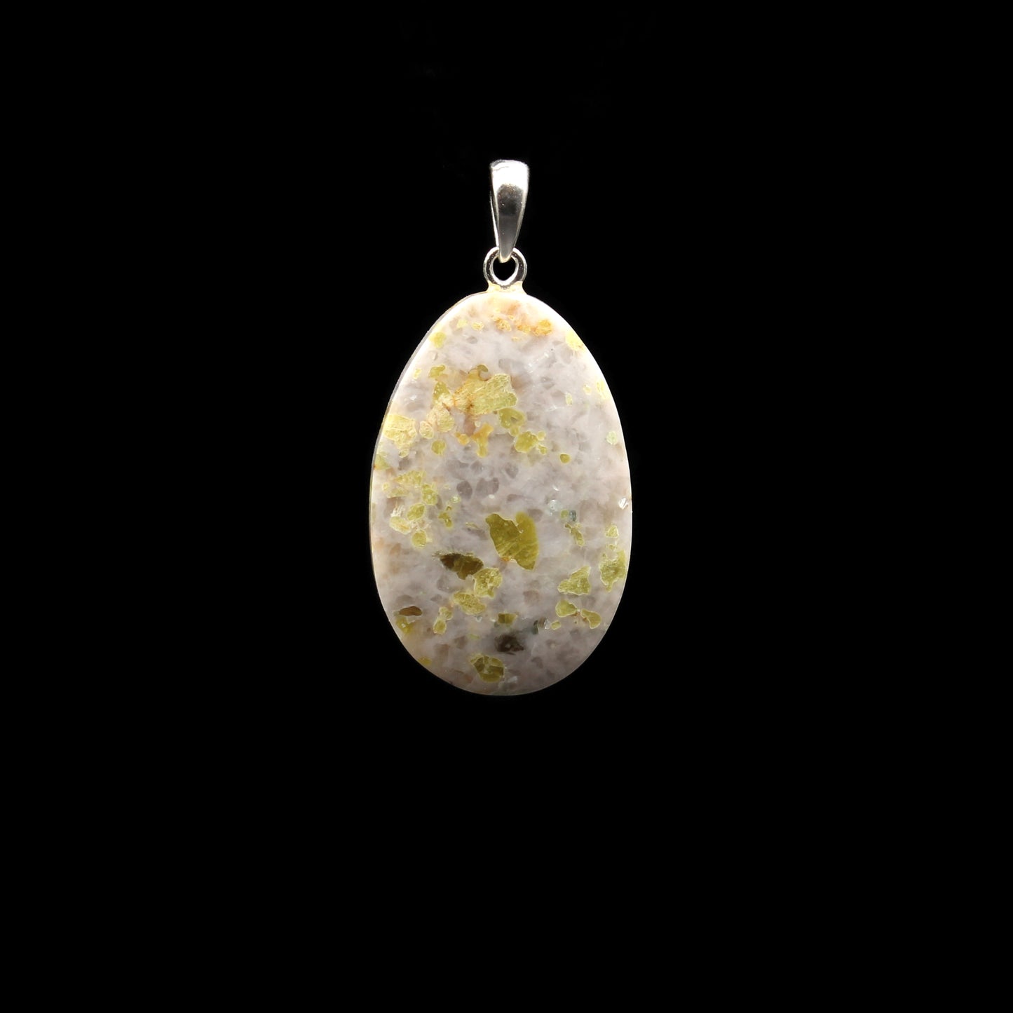 Scottish Iona Marble Pendant - Handmade