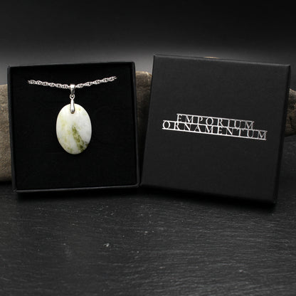 Scottish Iona Marble Pendant - Handmade