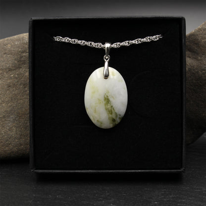 Scottish Iona Marble Pendant - Handmade