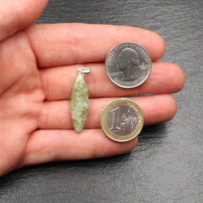 Schottischer Iona Marmor Anhänger - Handarbeit