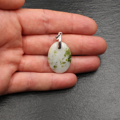 Schottischer Iona Marmor Anhänger - Handarbeit