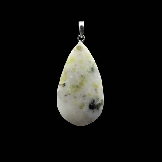 Scottish Iona Marble Pendant - Handmade