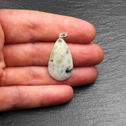 Scottish Iona Marble Pendant - Handmade