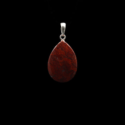 Scottish Red Jasper Pendant - Handmade