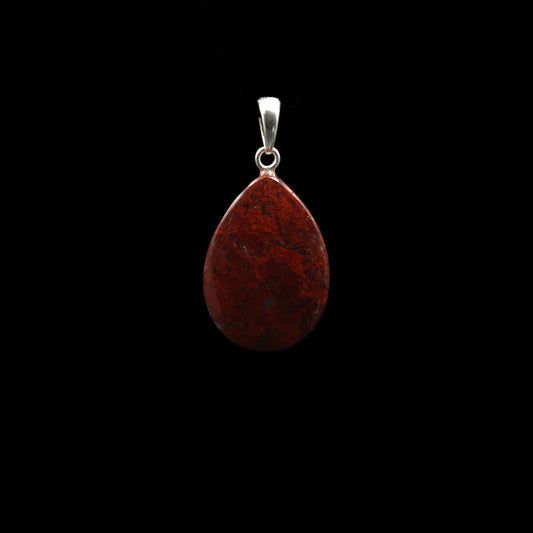 Schottischer Roter Jaspis Anhänger - Handarbeit