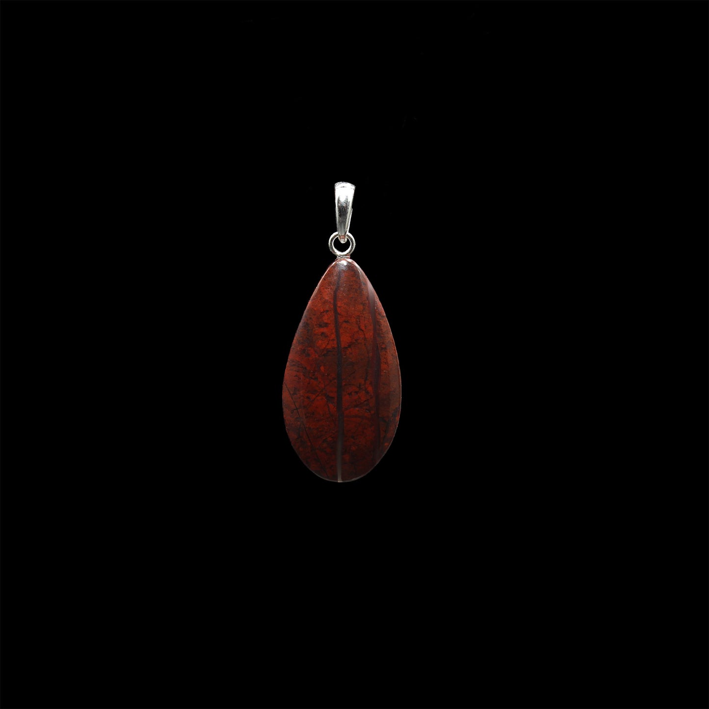 Schottischer Roter Jaspis Anhänger - Handarbeit