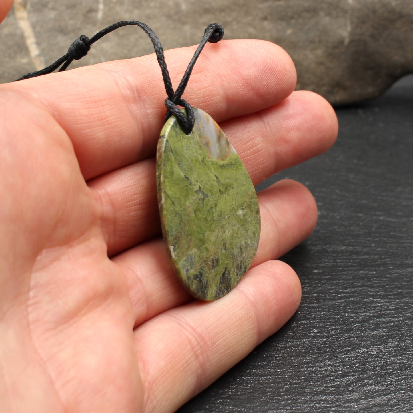 Scottish Lewisian Gneiss Pendant - Handmade