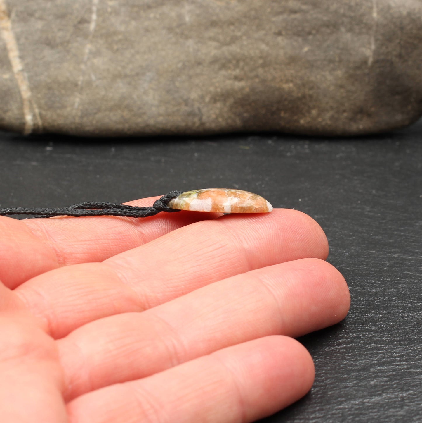 Scottish Lewisian Gneiss Pendant - Handmade