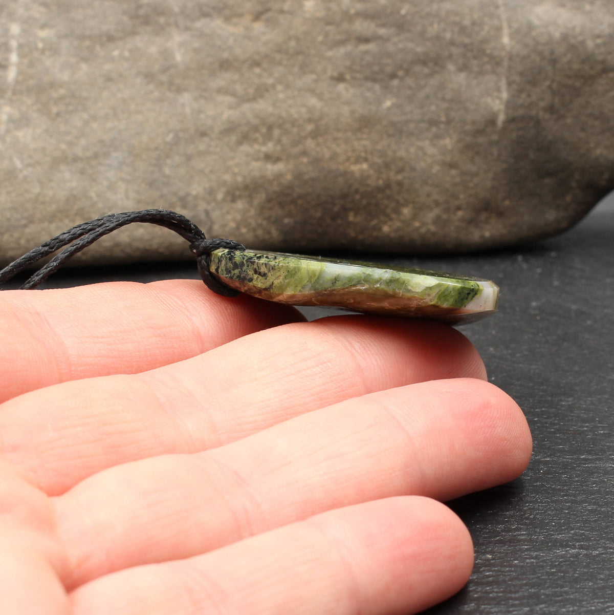 Scottish Lewisian Gneiss Pendant - Handmade