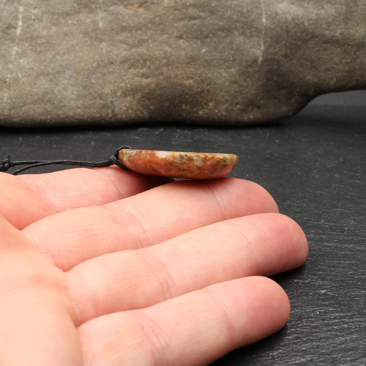 Scottish Lewisian Gneiss Pendant - Handmade