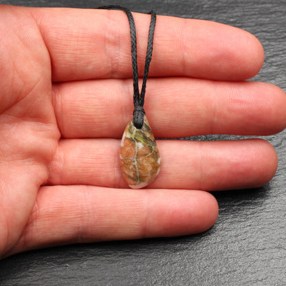 Scottish Lewisian Gneiss Pendant - Handmade