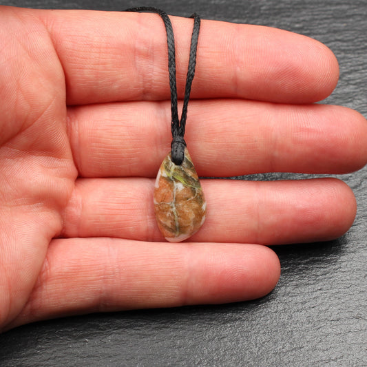Scottish Lewisian Gneiss Pendant - Handmade