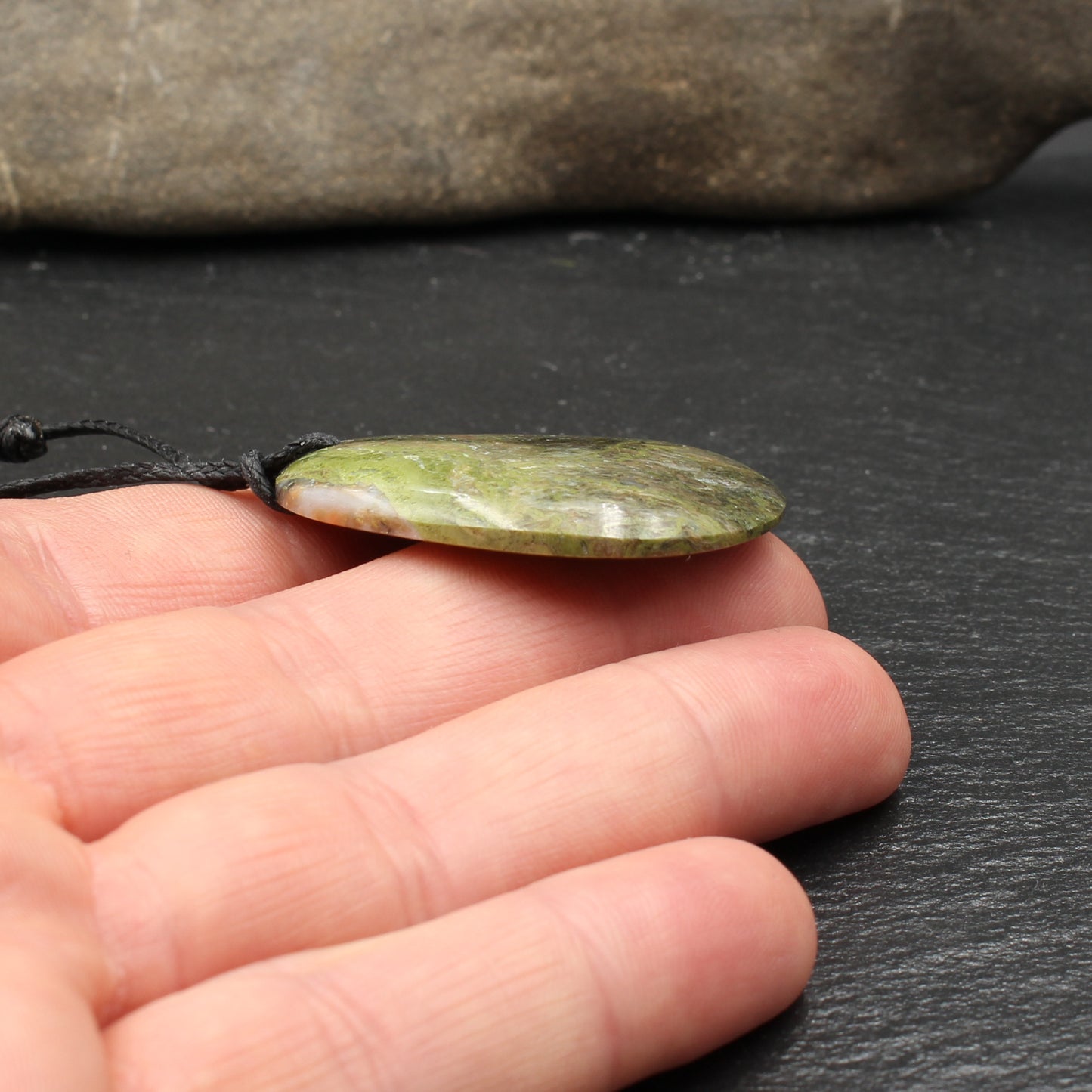 Scottish Lewisian Gneiss Pendant - Handmade