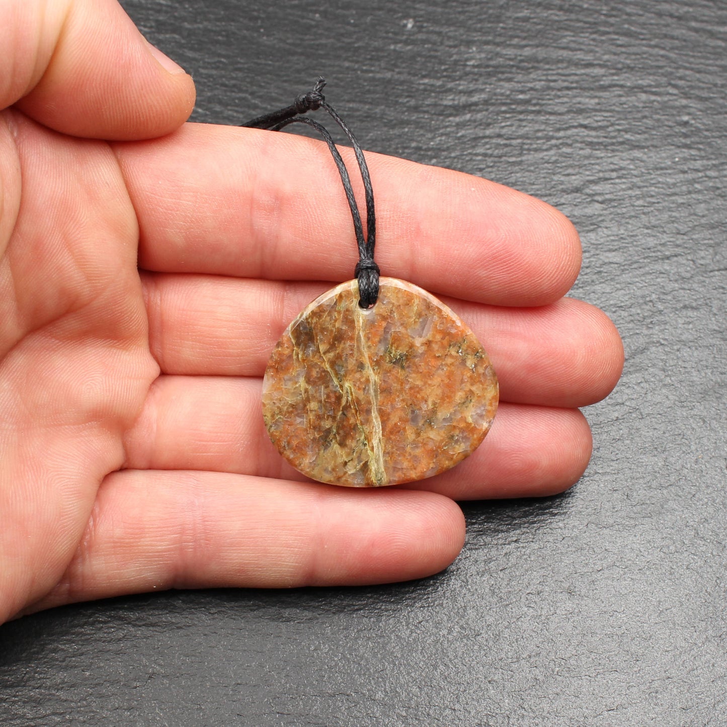 Scottish Lewisian Gneiss Pendant - Handmade