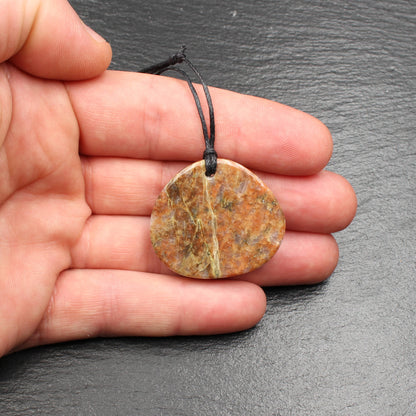 Scottish Lewisian Gneiss Pendant - Handmade