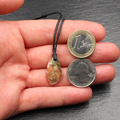 Scottish Lewisian Gneiss Pendant - Handmade