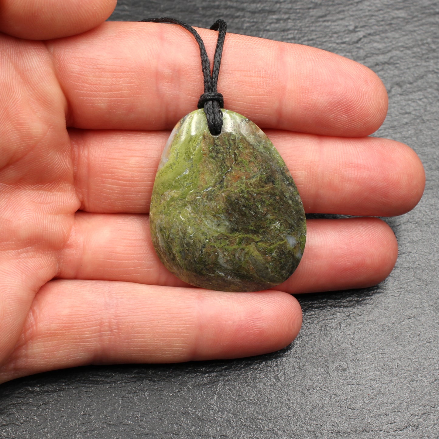Scottish Lewisian Gneiss Pendant - Handmade