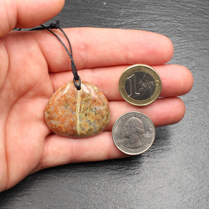Scottish Lewisian Gneiss Pendant - Handmade