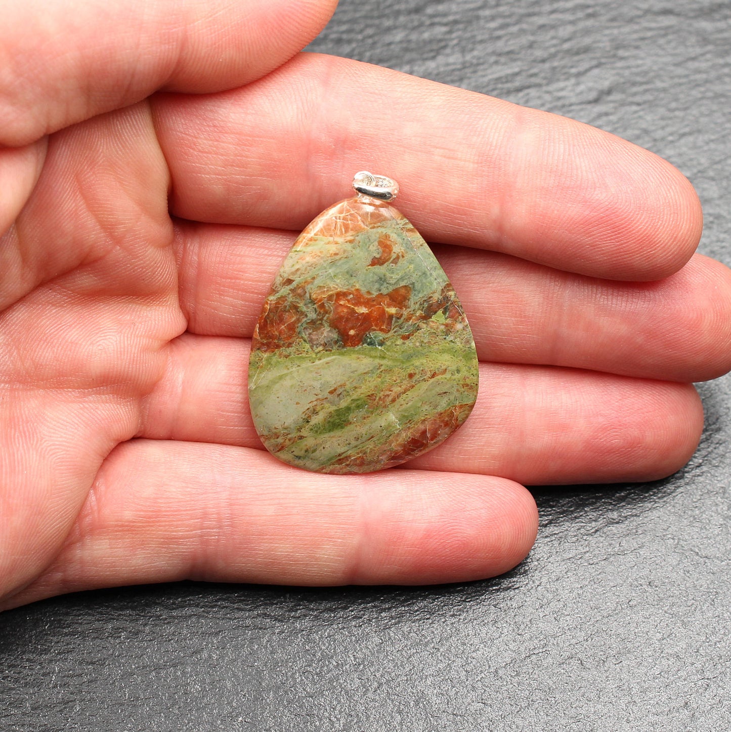 Scottish Lewisian Gneiss Pendant - Handmade in Germany