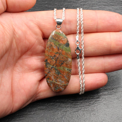 Scottish Lewisian Gneiss Pendant - Handmade in Germany