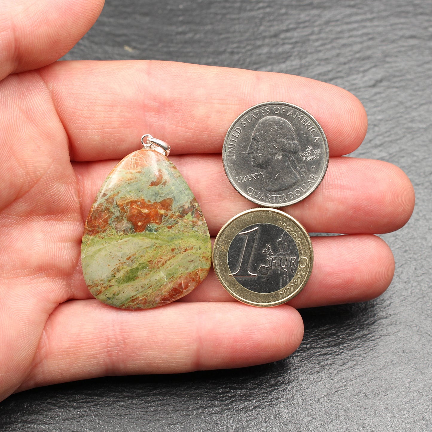 Scottish Lewisian Gneiss Pendant - Handmade in Germany