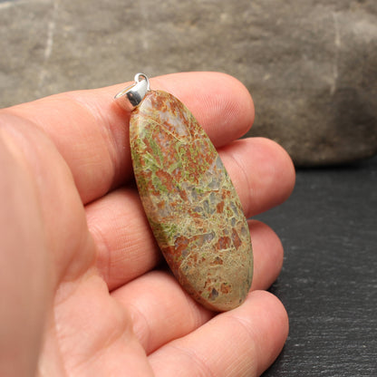Scottish Lewisian Gneiss Pendant - Handmade in Germany