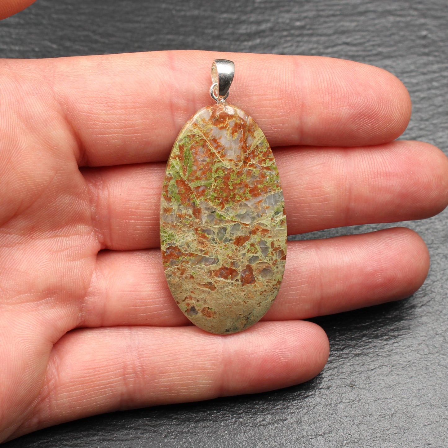 Scottish Lewisian Gneiss Pendant - Handmade in Germany