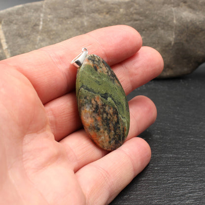 Scottish Lewisian Gneiss Pendant - Handmade