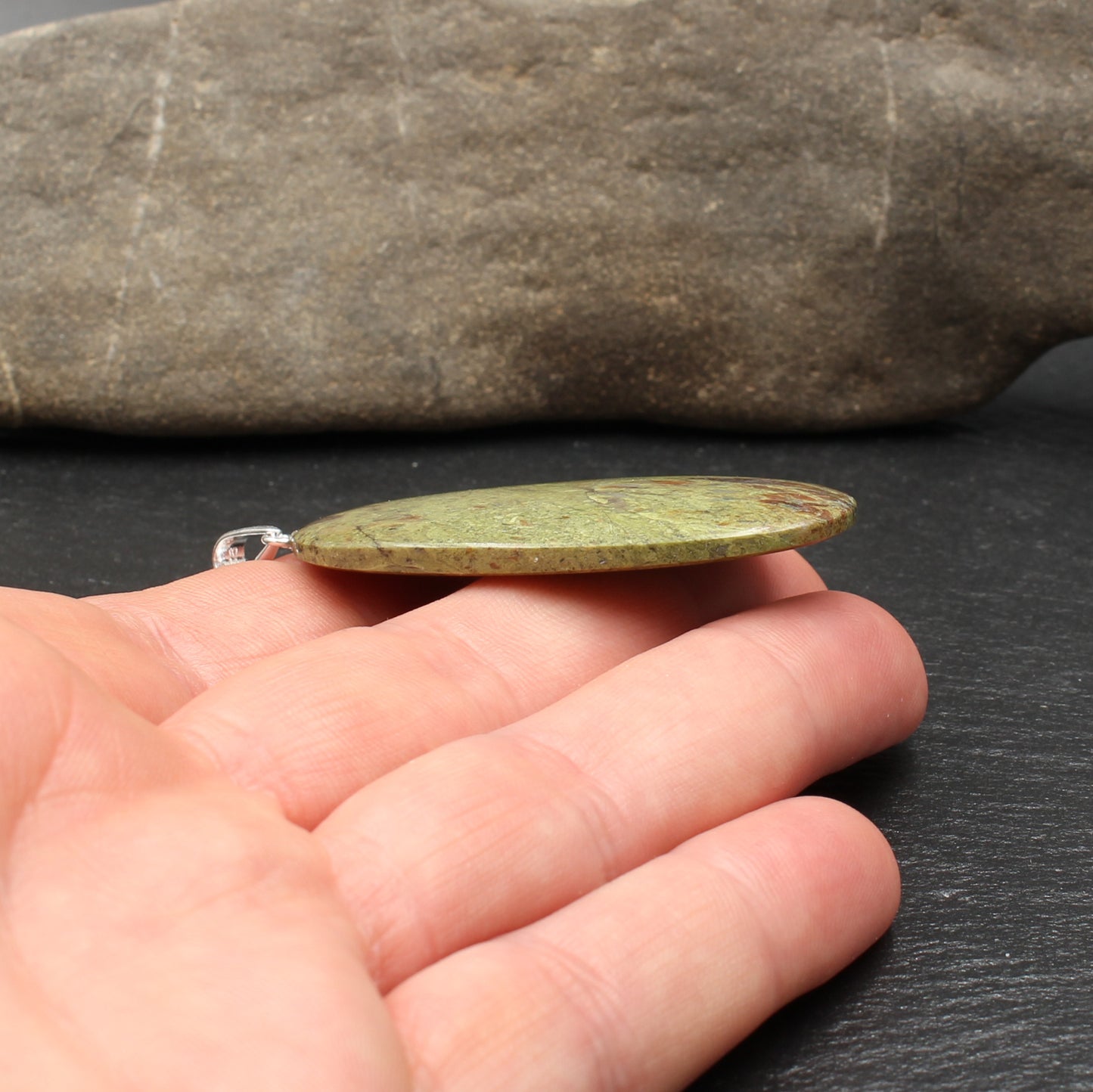 Scottish Lewisian Gneiss Pendant - Handmade