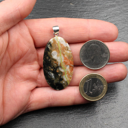 Scottish Lewisian Gneiss Pendant - Handmade