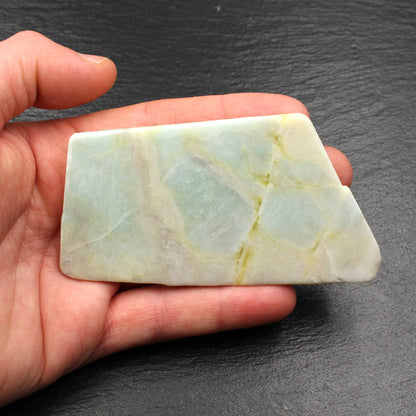 Rare Scottish Blue Highland Marble - Polished Slice