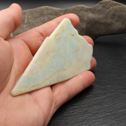 Rare Scottish Blue Highland Marble - Polished Slice