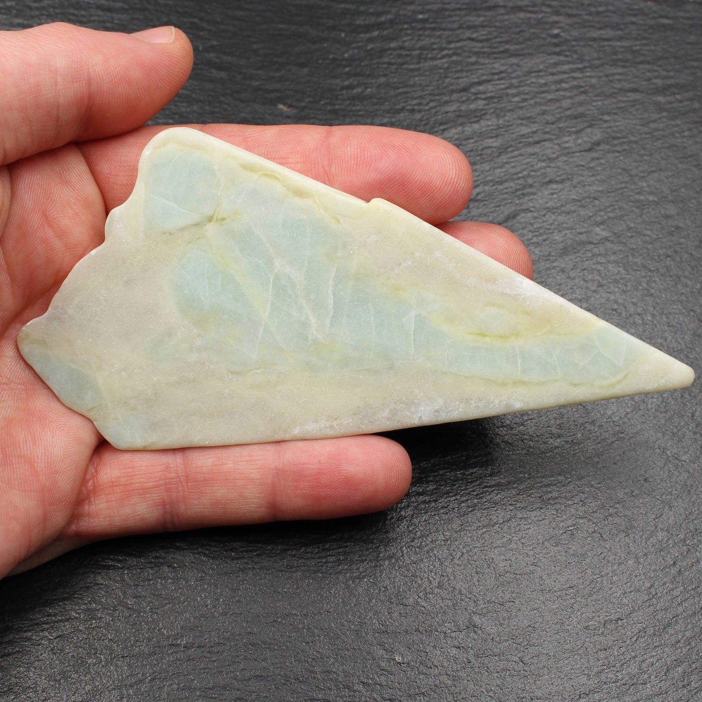 Rare Scottish Blue Highland Marble - Polished Slice