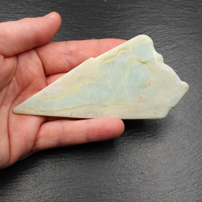 Rare Scottish Blue Highland Marble - Polished Slice