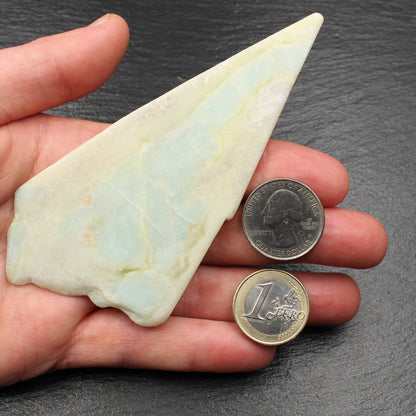 Rare Scottish Blue Highland Marble - Polished Slice