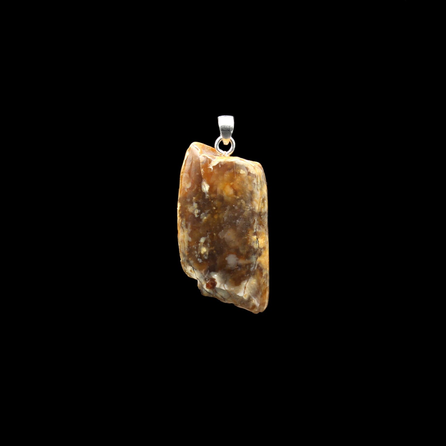 Rhein Chalcedon Anhänger - Handarbeit